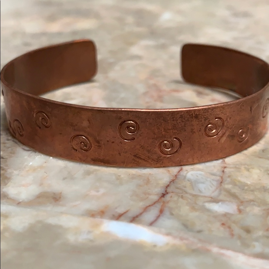 Adjustable Copper Bangle